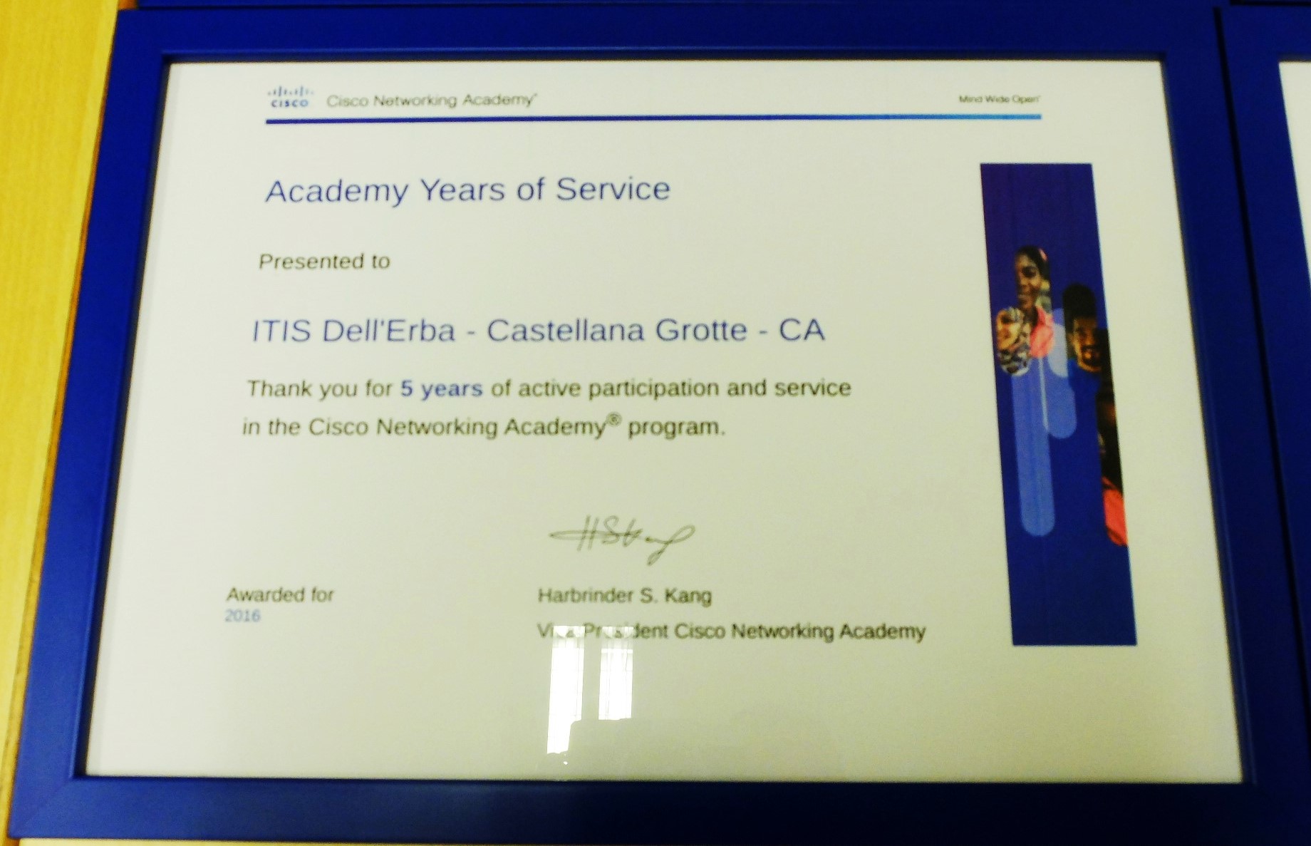 Cisco Academy Award 2016 - Dell'Erba