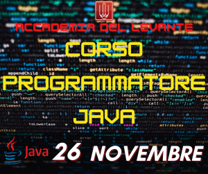 Corso Programmatore Java