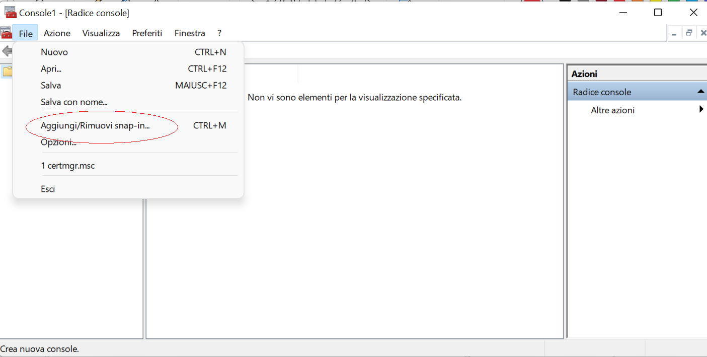 Come utilizzare Microsoft Management Console