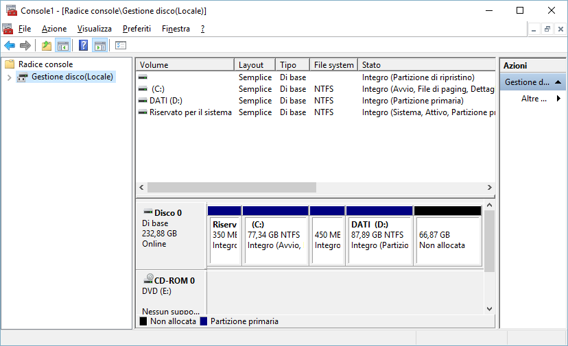 come utilizzare Microsoft Management Console