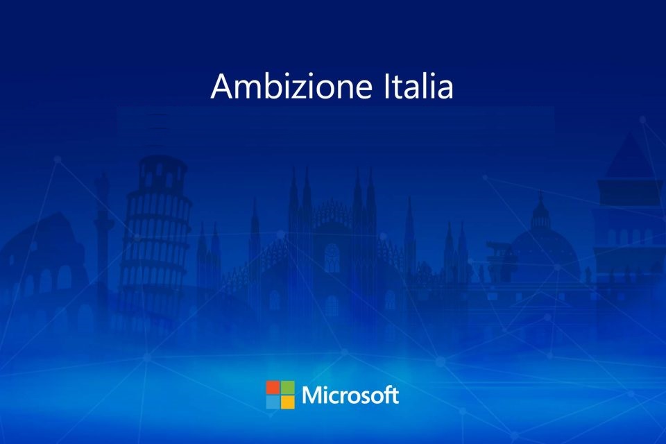 Microsoft - Ambizione Italia