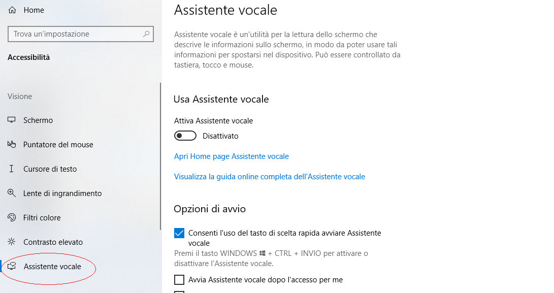 Come utilizzare l'assistente vocale di Windows