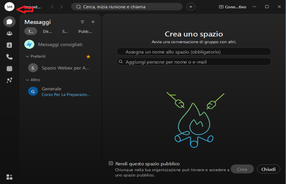 Come installare e configurare Cisco Webex