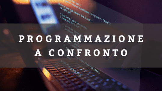 linguaggio di programmazione a confronto