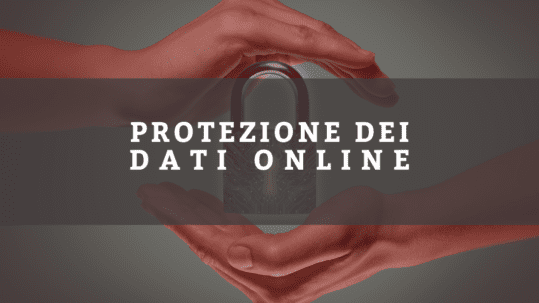 Protezione dati online