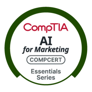 Corso Online CompTIA Essentials AI Marketing